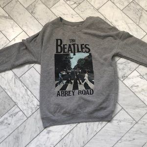 The Beatles abbey road print sweater